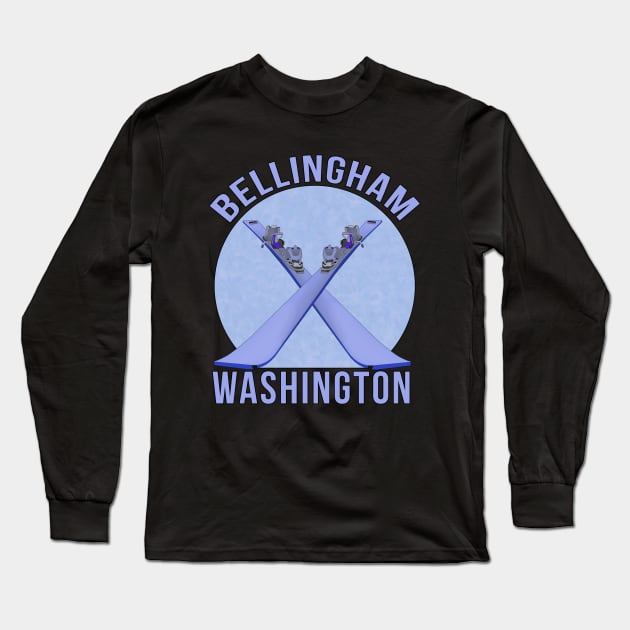 Bellingham, Washington Long Sleeve T-Shirt by DiegoCarvalho